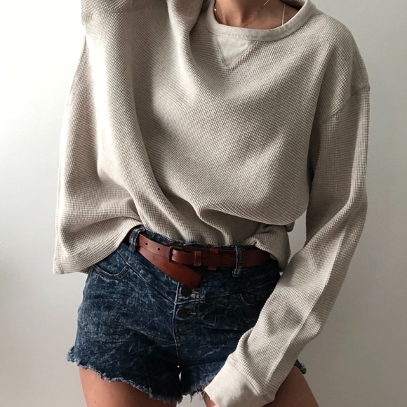 Eddie Bauer Tops - EDDIE BAUER/ oversized drape thermal